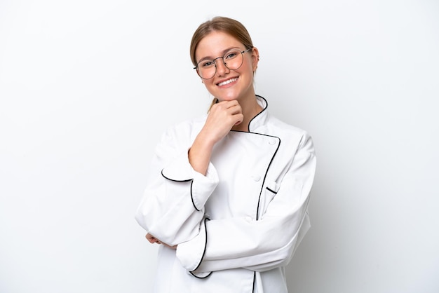 Uśmiechnięta kucharka